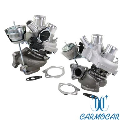Pair K0CG Turbos Fit For 2010-2012 Ford F-150 Trucks EcoBoost 3.5L 179204+179205 Foto 1 de 4