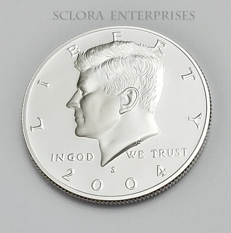 2004 S KENNEDY HALF DOLLAR  *90% SILVER PROOF*  **FREE SHIPPING** Cover