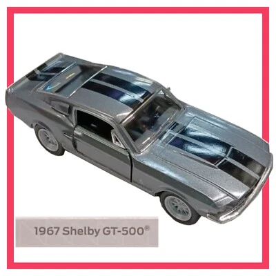 Modellino auto Shelby GT 500 modellini 12 cm collezione modellismo statico 1967 - Immagine 1 di 4