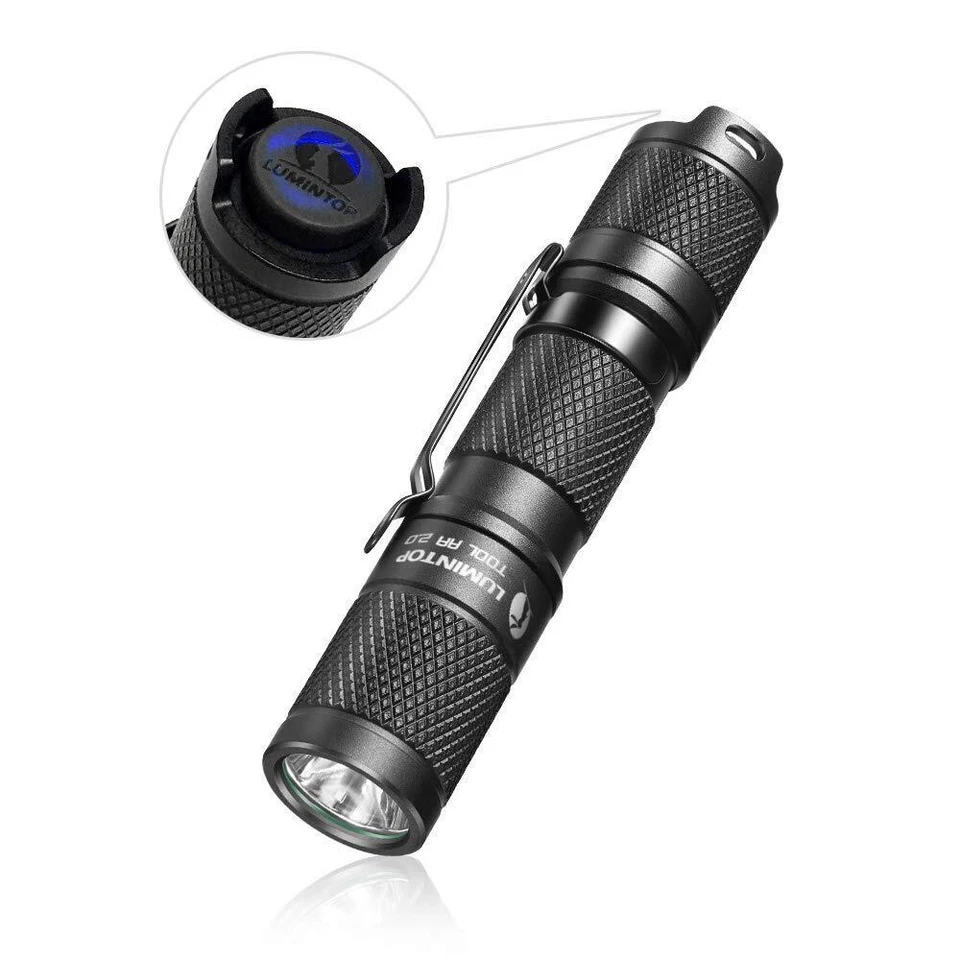 LUMINTOP Tool AA 2.0 Mini Flashlight With Mode Memory Super Bright 650 Lumens 4