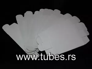 100 cajas de tubos blancas para tubos de audio ECC81 ECC83 E88CC EL84 ECC803S Röhren - Imagen 1 de 9