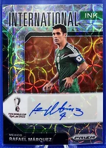 2022 Prizm World Cup Rafael Marquez International Ink Choice Auto Mexico #I-RM - Picture 1 of 2