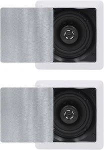 Altavoces Herdio 5.25" Bluetooth Techo Pared Montaje Al Ras Interior Exterior - Imagen 1 de 7