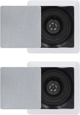 Altavoces de techo Herdio 5,25" Bluetooth altavoces de montaje empotrado de pared para el hogar Foto 1 de 4