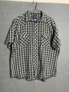 Camisa a Cuadros Manga Corta Wrangler XL Multicolor 50c - Imagen 1 de 6