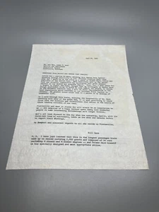 Cheyenne Frontier Days Letter 1962 Referencing Apollo Astronauts Historic NASA! - Picture 1 of 5