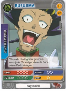 H 22 Busujima- DeAGOSTINI Beyblade Battle Card Collection 2011 (6) - Picture 1 of 2