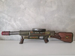 GOLDEN EAGLE MODERN TOYS MASUDAYA MADE IN JAPAN 60'S TIN SUBMACHINE GUN - Picture 1 of 16