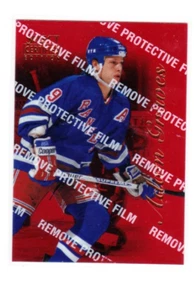 1996 1996-97 SELECT CERTIFIED ADAM GRAVES RED 51 NEW YORK RANGERS - Picture 1 of 1