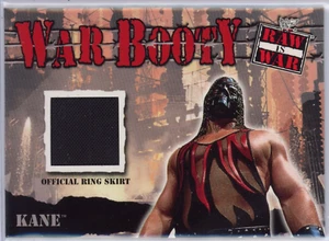 2001 FLEER WWF RAW IS WAR WAR BOOTY KANE OFFICIAL RING SKIRT - Picture 1 of 1