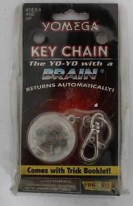 YoMega Vintage Yo-Yo With a Brain Clear Yo-Yo Sealed New In Box! - Picture 1 of 3
