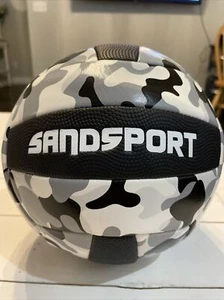 Sandsport Official Size 5 Camo Snow White Volleyball - Picture 1 of 4