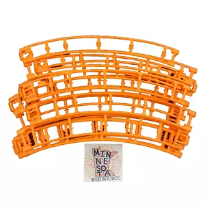 14 Micro Knex Track orange 8" gebogene Stücke - K'nex Untersetzer Ersatzteile - Bild 1 von 2