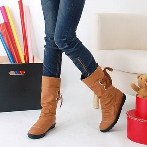 Calzado de mujer Botas de caña media marrones | Compra online en eBay