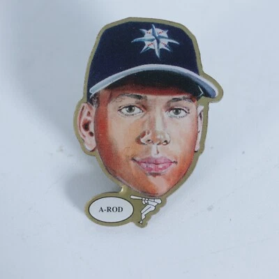 Seattle Mariners Alex Rodriguez Lapel Pin 1999 Pinheads 1st Series MLB Baseball - Image 1 of 3