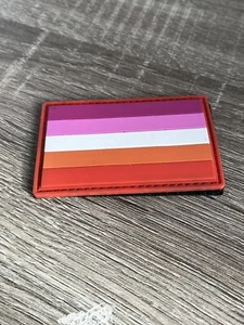 JBCD Pack Pride Lesbian Flag Patch Sunset Pride Rainbow Flags - Picture 1 of 3