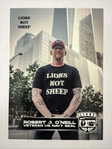 Lions Not Sheep Trading Card - Robert J. O'Neill Veteran - 2016 Topps - Bild 1 von 3