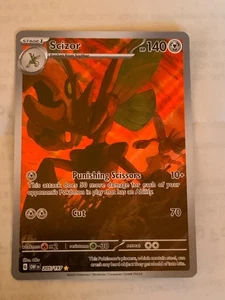 Pokémon TCG Scizor 205/197 Sv03: Obsidian Flammen Holo Illustration Rare NM - Bild 1 von 6