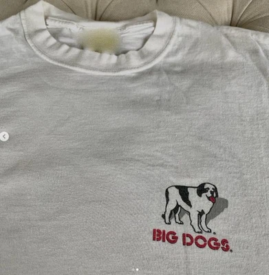 NEW! USA Big Dog Two Side Unisex Tshirt White Gift for Fans All Size S-4XL - Image 1 of 4