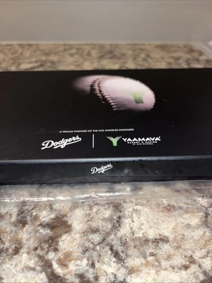 Los Angeles Dodgers-Chrome Metal License Plate Frame-Yaamava Resort Promo-NEW - Image 1 of 4