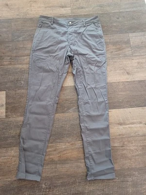 Bird Dogs Pants Men 34x34 Fit Gray Lined Performance Chino Athletic - Image 1 of 4