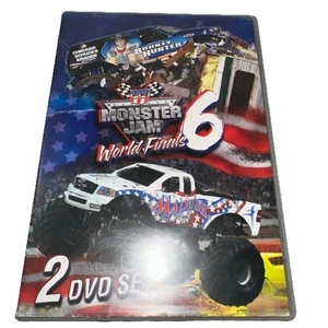 Monster Jam World Finals 6 (2-DVD set, 2005) TESTED & WORKING Recently Cleaned - Picture 1 of 5