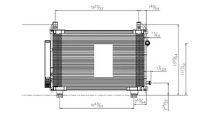 AC Condenser for 15-19 Toyota Yaris Hatchback w/Receiver & Dryer 5MM (PFC) - Bild 1 von 1