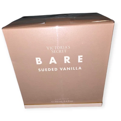 Victoria's Secret Bare Sueded Vanilla Eau De Parfum spray 3,4 fl oz. 100 ml novo - Imagem 1 de 2