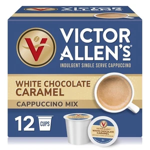 Victor Allen's Coffee White Chocolate Caramel 12 Count (Pack of 1)  - Picture 1 of 9