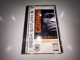 Congo: The Lost City of Zinj (Sega Saturn, 1996) CIB Complete w Reg Card LN MINT
