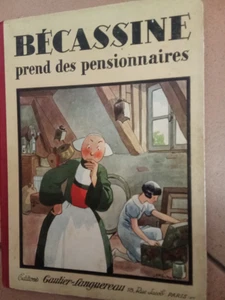 BD BECASSINE PREND DES PENSIONNAIRES-TOME 20-E.O 1934-PINCHON.GAUTIER-LANGUEREAU - Foto 1 di 9