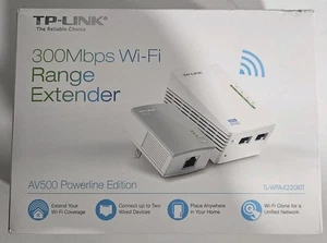 TP-LINK TL-WPA4220KIT 300Mbps AV500 WLAN Powerline Extender Starter Kit  - Bild 1 von 7