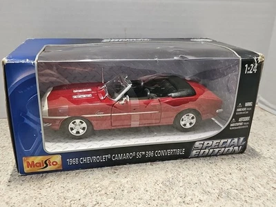 Maisto Special Edition 1968 Chevrolet Camaro SS 396 Convertible 1:24 NIB - Image 1 of 4