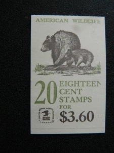 US SC# 1880-1889 1889A BK137 AMERICAN WILDLIFE MNH UNEXPLODED - Picture 1 of 2