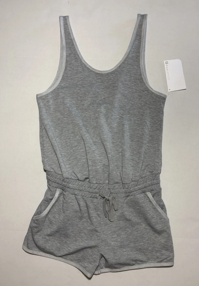 Mameluco Fabletics Leonora gris jaspeado talla M nuevo con etiquetas  Foto 1 de 4