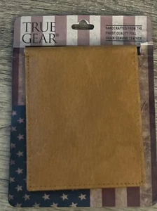 Brand New True Gear Brown Leather Bifold Wallet - Picture 1 of 4