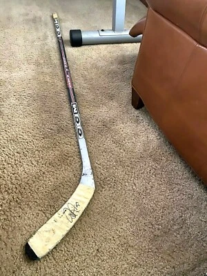 Mark Parrish Los Angeles Kings Signed CCM Vector Game Used Stick       - Image 1 of 4