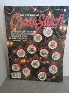For The Love Of Cross Stitch - January 1995 - 25 projects in this issue - Picture 1 of 3