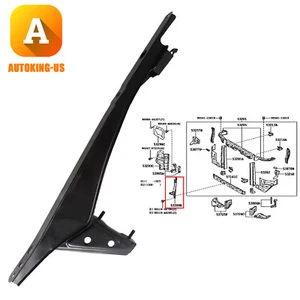 Radiator Center Hood Lock Brace Latch Support for Toyota Tundra 2014-2021 - Bild 1 von 11