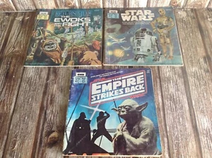 STAR WARS EMPIRE STRIKES BACK EWOKS JOIN BOOK and TAPE - REPLACEMENT BOOKS ONLY - Foto 1 di 7