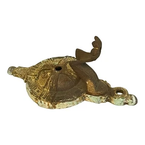 Antique Cast Iron Sconce Light Fixture Body Part 9” - Picture 1 of 4
