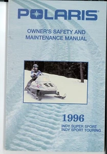 1996 Polaris Indy Super Sport / Sport Touring Owner's Manual (9913215) - Picture 1 of 3