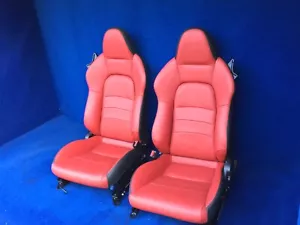 2008 2007 2006 Honda S2000 Show Car Restoration Seats Red Leather - Foto 1 di 5