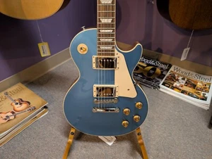 Gibson Les Paul Standard 50s Plain Top - Pelham Blue - Picture 1 of 7