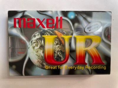 maxell ur 60 –cassette  vierge neuve sous blister - Photo 1/2
