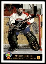 1994-95 Classic Pro Hockey Prospects MARTIN BROCHU #94 Fredericton Canadiens