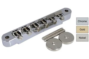 USA Tune-o-Matic Bridge non-wire ABR-1 SET for Gibson® guitars - Picture 1 of 7
