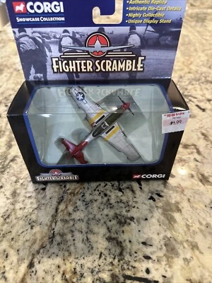 Corgi Fighter Scramble Mustang Bomber Escort Model Aircraft Plane FAST SHIPPING - Image 1 of 4