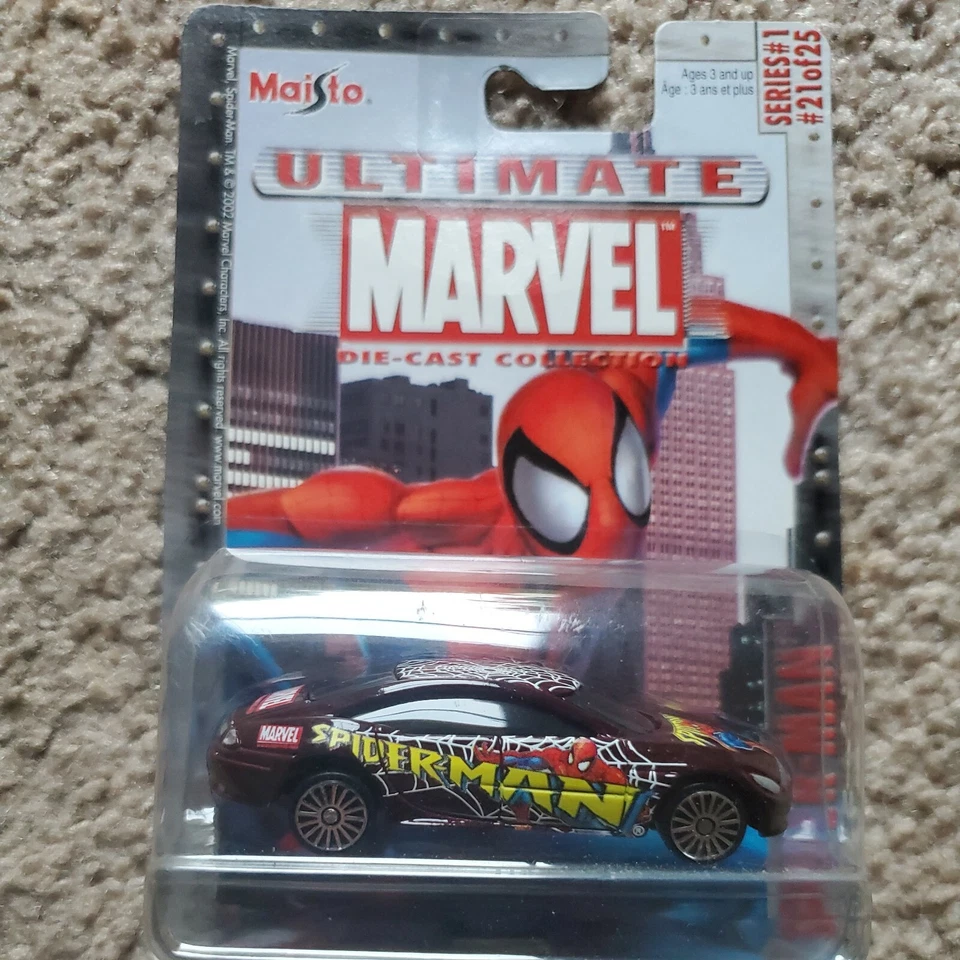 MAISTO ULTIMATE MARVEL SERIES #1 SPIDER-MAN BUICK LACROSSE Foto 1 de 2
