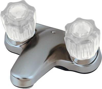 Empire Faucets Mobile Home/RV Lavatory Faucet - 4 Inch Chrome, with Crystal - Image 1 of 4